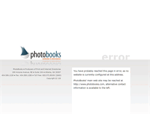 Tablet Screenshot of doylestown.photobooks.com