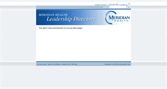 Desktop Screenshot of meridianhealth.photobooks.com