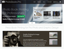 Tablet Screenshot of photobooks.pro